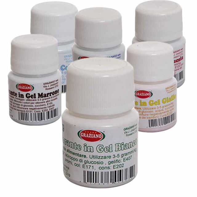 Polvere oro 23 Carati commestibile - E175 - 70 mg