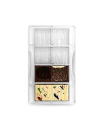 Stampo in policarbonato 4 tavolette legno