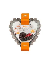 Stampo a cuore bordi ondulati per dolci 24 x 22 h 5 cm