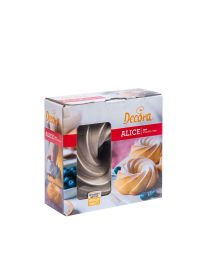 Stampo a cuore antiaderente per dolci mini Alice Ø10 h5 cm