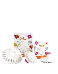 Stampo ad espulsione in plastica Gerbera con imprimi decoro Decora