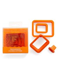 Set 4 Cutters Tagliapasta in plastica forma rettangolare