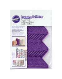 Stampo tappetino in silicone motivo spina di pesce per decorazione Wilton