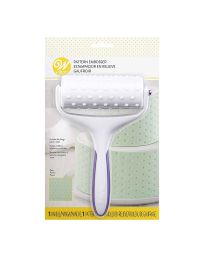 Set 2 pezzi manico base e rullo decorativo effetto punteggiato Wilton