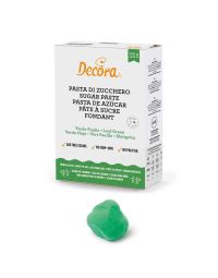 Pasta di zucchero verde per copertura e dettagli 700 g Decora