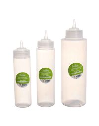 Dispenser dosatore in plastica con beccuccio fine Ø2,8mm