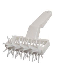 Rullo bucasfoglia in plastica bianca 12 cm