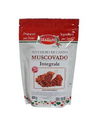Zucchero di Canna Muscovado integrale per dolci 500 g