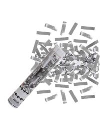 Tubo sparacoriandoli ad aria compressa Pyrogiochi Air Boom 60 cm Argento