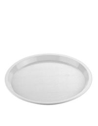 Vassoio da servizio antiscivolo bianco rotondo Ø 32 cm Goldplast