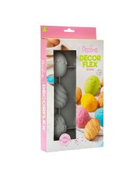Stampo antiaderente in silicone 6 uova di Pasqua Decora