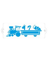 Stencil per torte Trenino 10x30 cm Decora