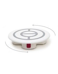 Piatto girevole per torte con pulsante di blocco Ø32 x h 7 cm Decora