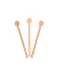 Mixer per cocktail in legno Ecowood biodegradabili 15 cm
