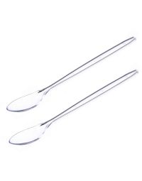 200 Cucchiaini per granita PLA compostabile trasparente 19cm