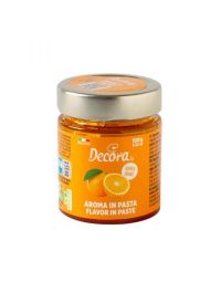 Aroma in pasta concentrata per dolci gusto Arancia 100 g Decora