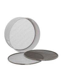 Setaccio rotondo 3 reti acciaio intercambiabili Ø20 x h 7 cm