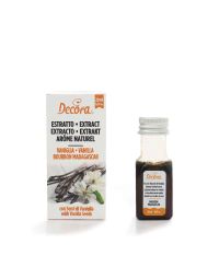 Estratto naturale liquido di Vaniglia del Madagascar 20 g Decora
