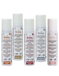 Colorante spray per alimenti colore metallizzato 75 ml Decora colori a scelta