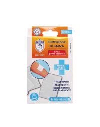 Compresse garza sterile in cotone confezionate singolarmente 18 x 40 cm