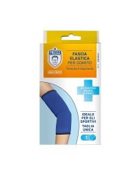 Fascia elastica per gomito in tessuto traspirante