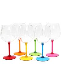 Set 6 Bicchieri Calici Balloon Tonic riutilizzabili 580cc 