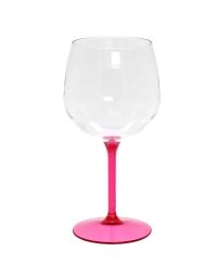 Bicchieri Calici Balloon Tonic gambo fucsia riutilizzabili 580cc 