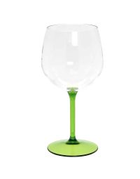 Bicchieri Calici Balloon Tonic gambo verde riutilizzabili 580cc 