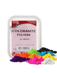 Coloranti alimentari in polvere colori assortiti 6 g