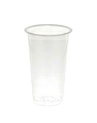 50 Bicchieri Tumbler Kristal monouso in plastica PET trasparente 350cc