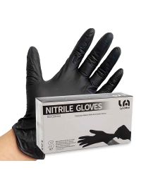 100 Guanti in nitrile medicali monouso LyncMed neri