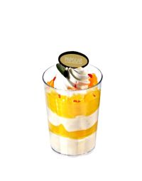Bicchierini finger food monoporzioni di plastica rotonde