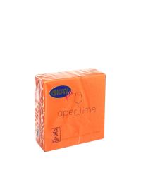 50 Tovaglioli di carta mandarino 25x25 AperiTime