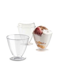 Bicchierini finger food per dolci monoporzione Shuttle con gelato