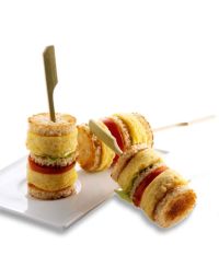 Spiedini di legno impugnatura Golf da Finger Food 