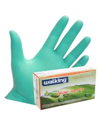 100 Guanti monouso in lattice e aloe vera Walking