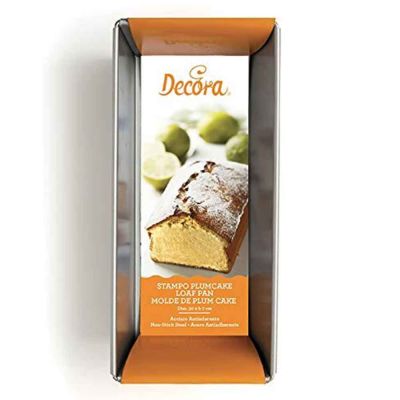 Stampo Plum cake in acciaio antiaderente 30 x 11,5 x h 7 cm Decora
