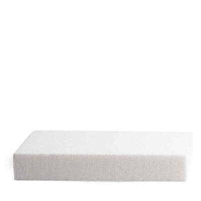 Base rettangolare in polistirolo bianco h5 40x60 cm