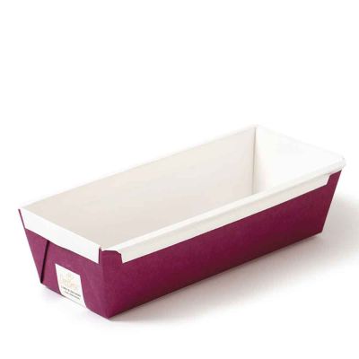 Stampi vaschette da forno per Plumcake in carta XL 29,5 x 11,5 x 8 h cm Decora