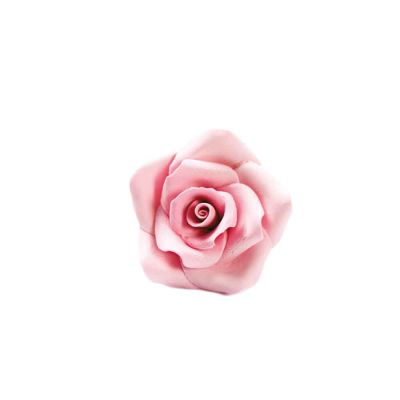 56 Decorazioni Rose piccole rosa in zucchero Bakery