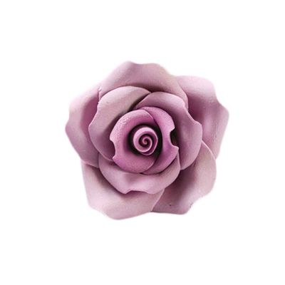 24 Decorazioni Rose grandi glicine in zucchero Bakery