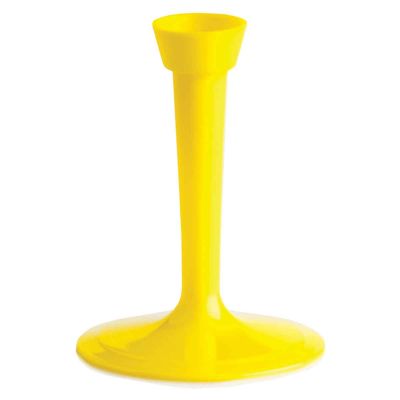 Gambi alti gialli per calici flute Poloplast