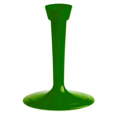 Gambi alti verde scuro per calici flute Poloplast