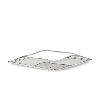 Coperchi bombati trasparenti Vanity 16x16 cm 