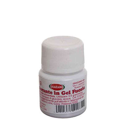 Colorante in gel concentrato per alimenti fucsia 20 g