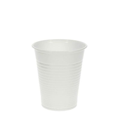 Bicchieri di plastica DOpla bianco