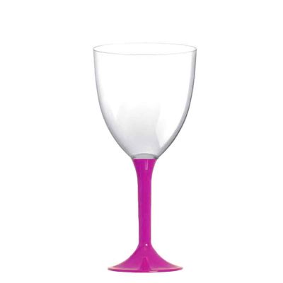 Calici da acqua riutilizzabili in plastica viola maxi 300ml