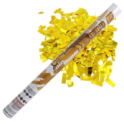Tubo sparacoriandoli Oro 60cm