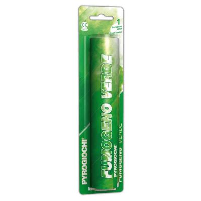 Fumogeno colorato verde