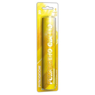 Fumogeno colorato giallo